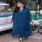 Azure Embroidery Chiffon Pakistani Beautiful Suit